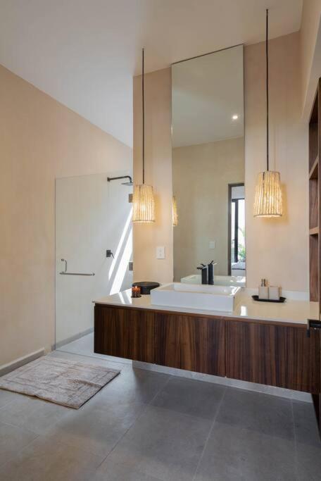 Apartament Lujoso Departamento Boho-Chic Con Alberca Privada Tulum Zewnętrze zdjęcie