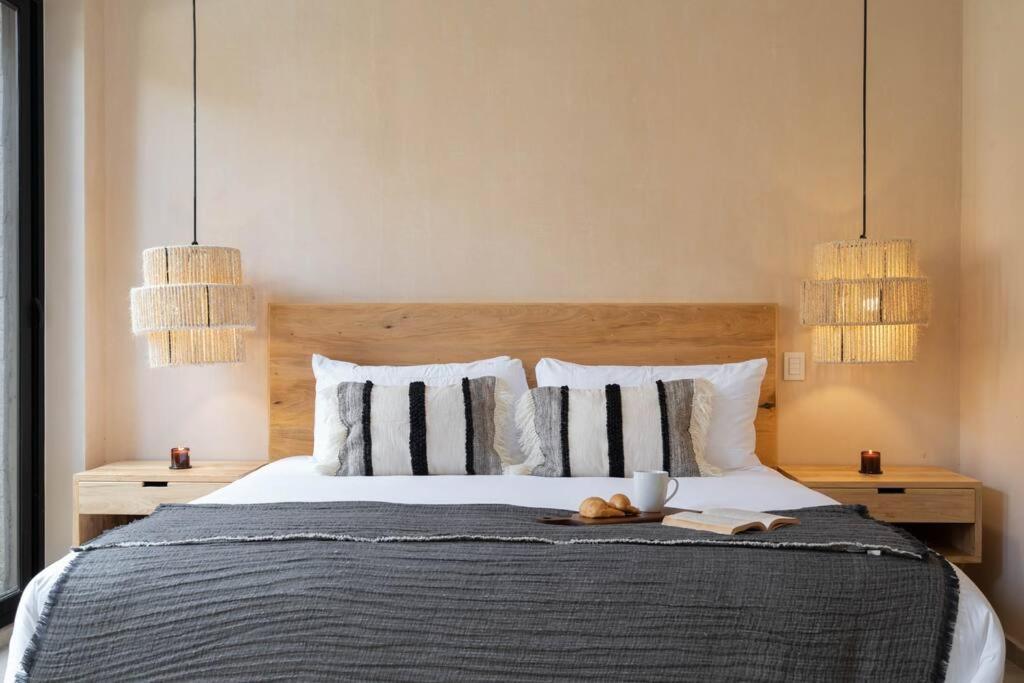 Apartament Lujoso Departamento Boho-Chic Con Alberca Privada Tulum Zewnętrze zdjęcie