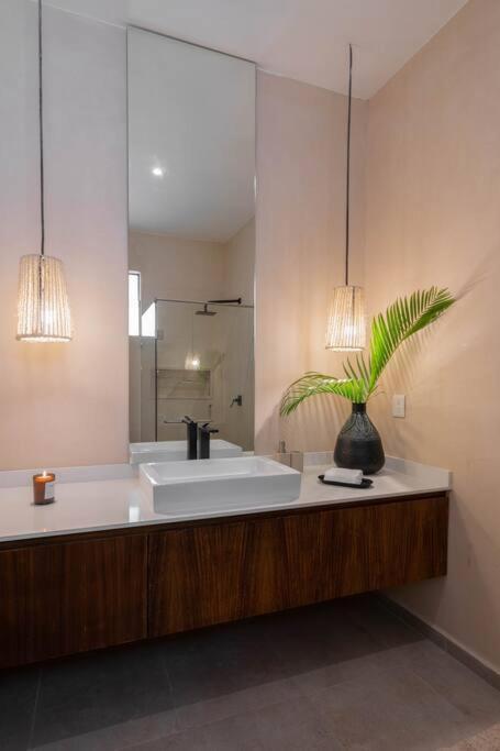 Apartament Lujoso Departamento Boho-Chic Con Alberca Privada Tulum Zewnętrze zdjęcie